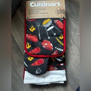 Cuisinart Red Apron with Pocket